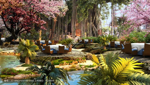 生態(tài)園效果圖設計模板下載 模型設計與景觀素材整合指南